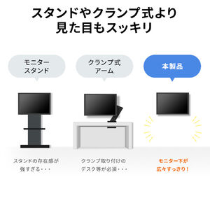 楽天市場】モニターアーム テレビ壁掛け金具 42インチ 回転 上下