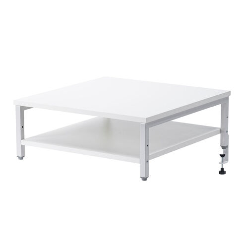 �v�����^�� ��� ���[�U�[�v�����^�[�ݒu �N�����v�Œ� �I�t�B�X �R���p�N�g2�i �ω׏d50kg 52�~52cm �z���C�g