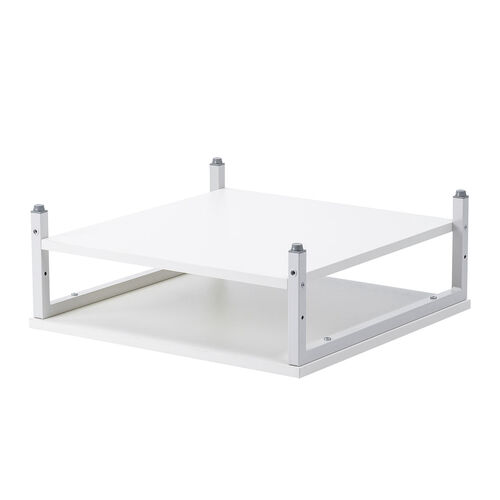 �v�����^�� ��� ���[�U�[�v�����^�[�ݒu �N�����v�Œ� �I�t�B�X �R���p�N�g2�i �ω׏d50kg 52�~52cm �z���C�g