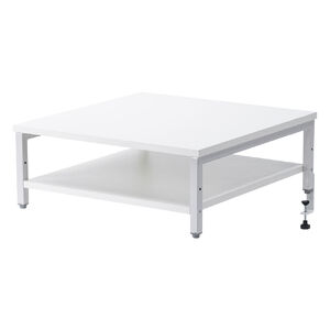 �v�����^�� ��� ���[�U�[�v�����^�[�ݒu �N�����v�Œ� �I�t�B�X �R���p�N�g2�i �ω׏d50kg 52�~52cm �z���C�g