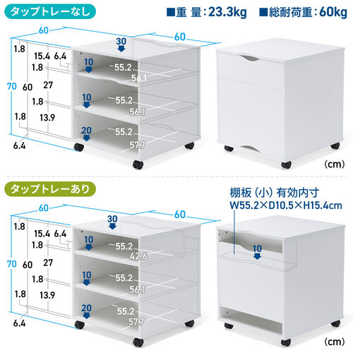 v^ v^bN LX^[ {bNX 70cm 60cm s60cm ^bv󂯕t 100-LPSF018W