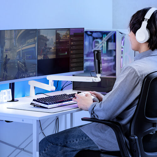 �}�C�N�A�[�� �}�C�N�u�[���A�[�� �}�C�N�X�^���h �N�����v �R���f���T�[�}�C�N �ω׏d2kg 3�֐� ���[�v���t�@�C���Ή� �z���C�g