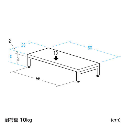 j^[  60cm j^[[ ω׏d10kg X`[ 100-MR217BK