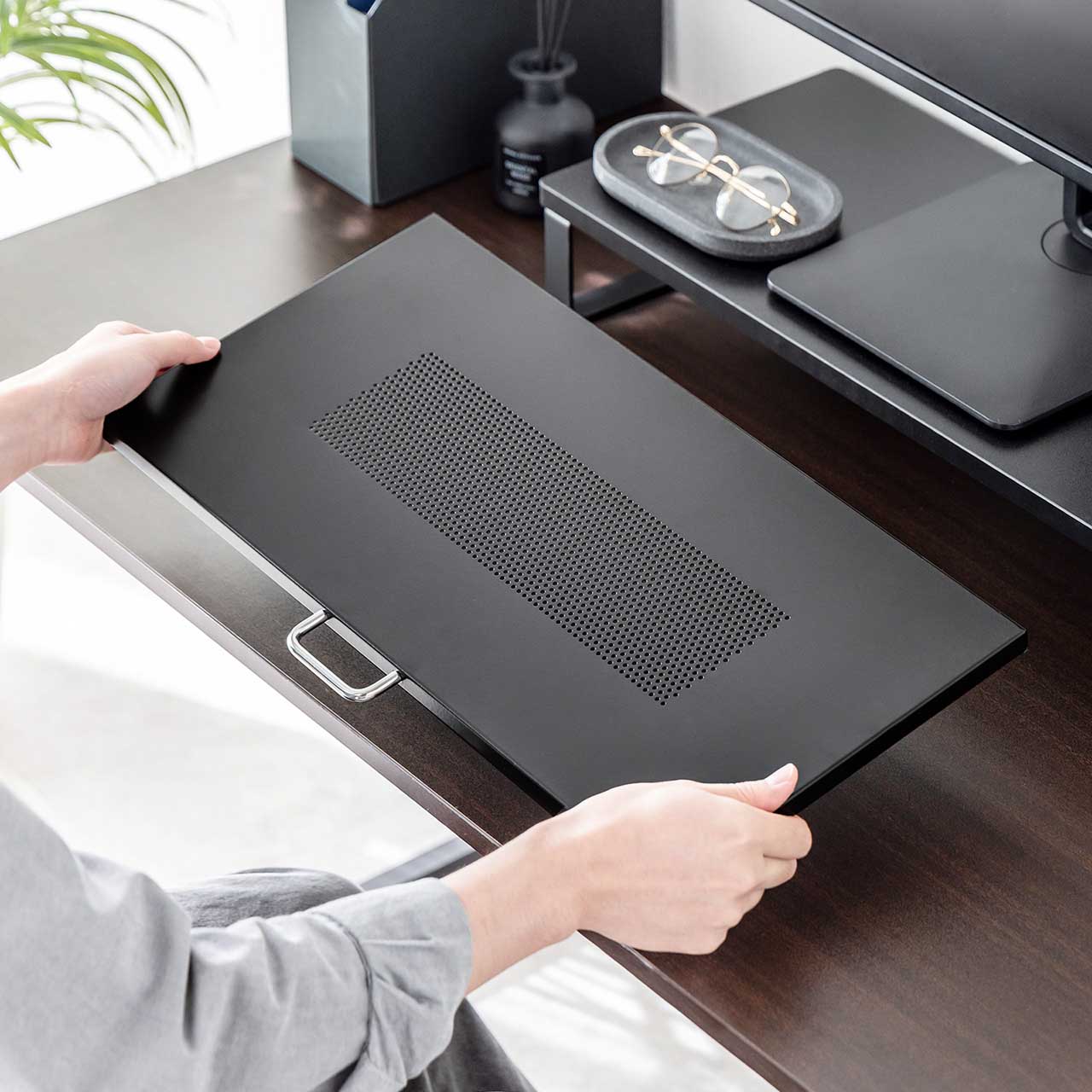 �L�[�{�[�h�X���C�_�[ ����� ���^���[���[�t ��52.6cm �L�[�{�[�h �}�E�X �m�[�g�p�\�R�� �X�`�[���� �u���b�N