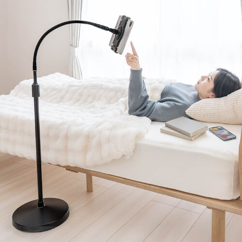 iPad �^�u���b�g�A�[���X�^���h �t���A�X�^���h ���u�ݒu �������߉\ �Q�Ȃ��� �x�b�h �t���L�V�u�� 8�`10.9/11�C���`�Ή� �n�C�u���b�g����