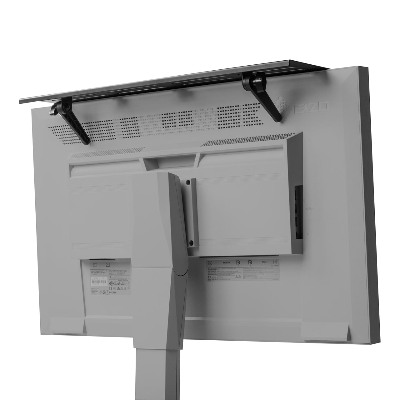 ディスプレイボード テレビ モニター上部収納台 幅60cm 小物置 リモコン設置 ティッシュ置き 収納トレー 100-MRSH001
