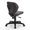 【ビジネス応援セール】オフィスチェア 事務椅子 ロッキング キャスター付 コンパクト グレー 100-SNC025GY