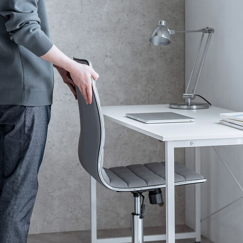 �V���v���f�U�C���`�F�A �O���[ �z�e���p �~�h���o�b�N PU���U�[ ���b�L���O �������