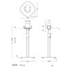 yVi|Cg10{zXs[J[X^h tA[p ^Xs[J[ 2{Zbg 56`100cm 14~14cmΉ XpCN^AWX^[t PCXs[J[ ω׏d15kg ubN 100-SPSTN06
