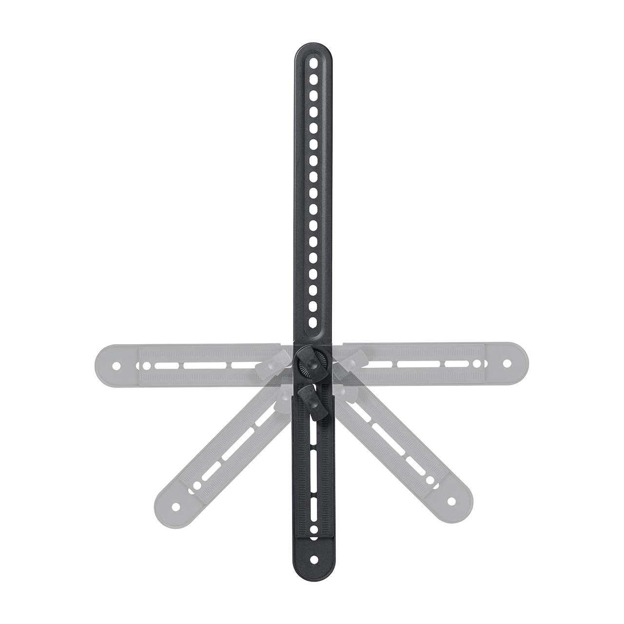 �T�E���h�o�[�X�^���h VESA�}�E���g 75�`600mm �X�s�[�J�[�X�^���h �ėp ���t������ �ω׏d 5kg �㉺�Ή� �e���r�X�^���h���p�\