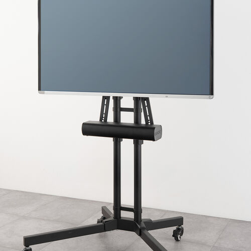 �T�E���h�o�[�X�^���h VESA�}�E���g 75�`600mm �X�s�[�J�[�X�^���h �ėp ���t������ �ω׏d 5kg �㉺�Ή� �e���r�X�^���h���p�\