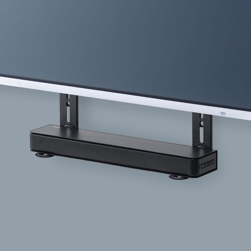 �T�E���h�o�[�X�^���h VESA�}�E���g 75�`600mm �X�s�[�J�[�X�^���h �ėp ���t������ �ω׏d 5kg �㉺�Ή� �e���r�X�^���h���p�\