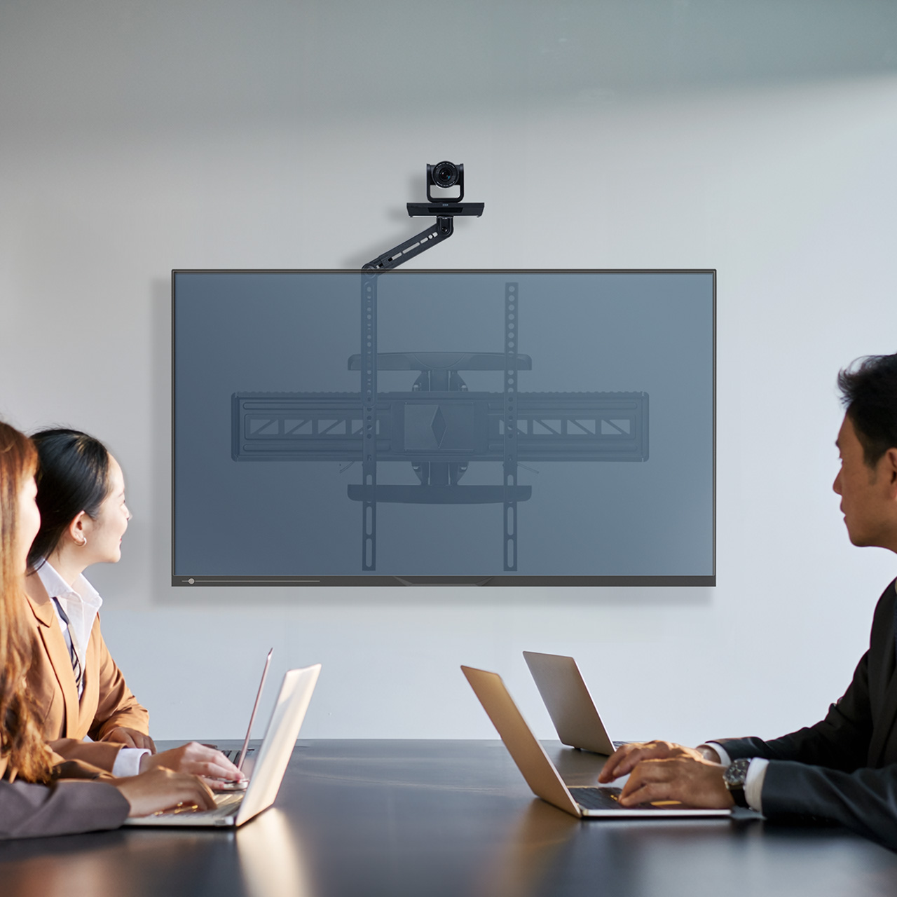 �T�E���h�o�[�X�^���h VESA�}�E���g 75�`600mm �X�s�[�J�[�X�^���h �ėp ���t������ �ω׏d 5kg �㉺�Ή� �e���r�X�^���h���p�\