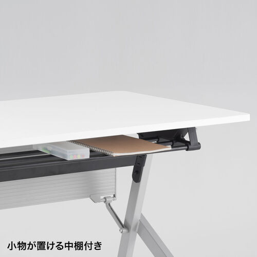 �܂肽���݃e�[�u�� �w�K�m�� �t���b�v�e�[�u�� �t�H�[���f�B���O�f�X�N �V��75cm �V���s45cm �L���X�^�[�t�� ���I�t�� ���t�� �ؖڒ� �I���O�b�Y �X�^�b�L���O �V���o�[�t���[��