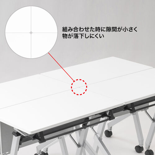 �܂肽���݃e�[�u�� �w�K�m�� �t���b�v�e�[�u�� �t�H�[���f�B���O�f�X�N �V��75cm �V���s45cm �L���X�^�[�t�� ���I�t�� ���t�� �ؖڒ� �I���O�b�Y �X�^�b�L���O �V���o�[�t���[��