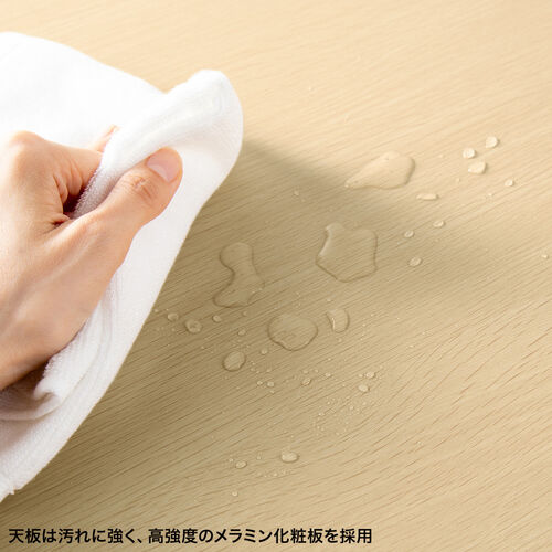 �p�\�R���f�X�N �t���L�V�u���f�X�N W1200 �ؖ� �����ύX 2�i�K ����70cm ����72cm ��^�P�[�u���g���[�t �L���X�^�[ �A�W���X�^�[ �ω׏d50kg