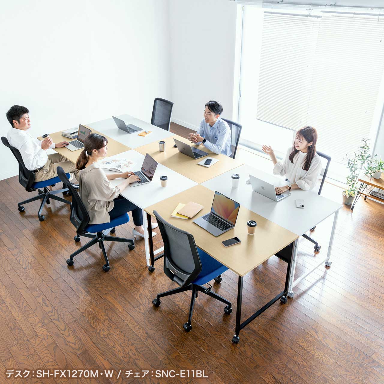 �p�\�R���f�X�N �t���L�V�u���f�X�N W1200 �ؖ� �����ύX 2�i�K ����70cm ����72cm ��^�P�[�u���g���[�t �L���X�^�[ �A�W���X�^�[ �ω׏d50kg