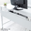 �p�\�R���f�X�N �t���L�V�u���f�X�N W1400 �z���C�g �����ύX 2�i�K ����70cm ����72cm ��^�P�[�u���g���[�t �L���X�^�[ �A�W���X�^�[ �ω׏d50kg