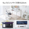 LfXN VvfXN 120cm s130cm ubN j^[A[ Ή 102-DESKF58BK48