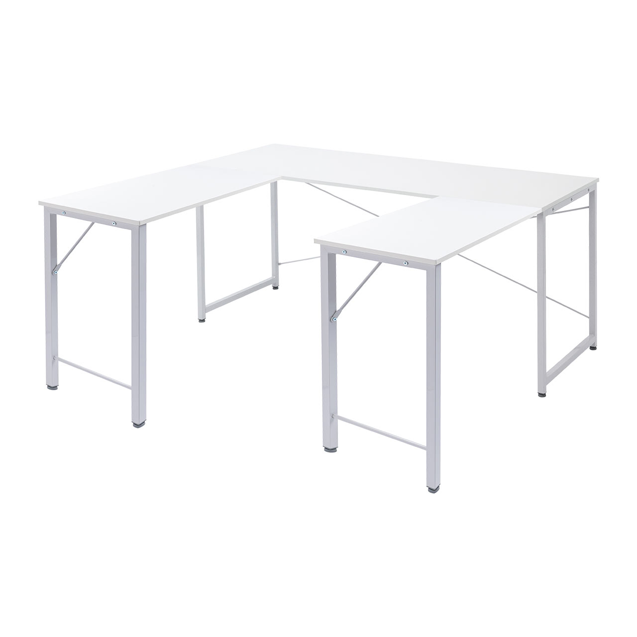 �R�̎��f�X�N �V���v���f�X�N3 DTM�f�X�N ��160cm ���s150cm �z���C�g ���j�^�A�[���Ή�