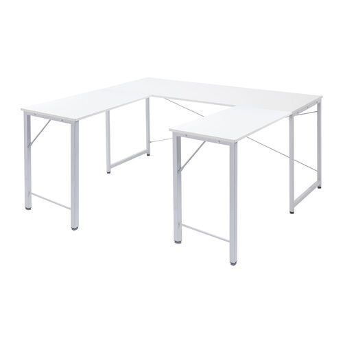 �R�̎��f�X�N �V���v���f�X�N3 DTM�f�X�N ��160cm ���s150cm �z���C�g ���j�^�A�[���Ή�