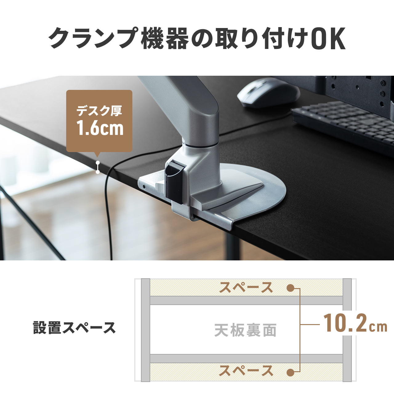 �R�̎��f�X�N �V���v���f�X�N3 DTM�f�X�N ��160cm ���s150cm �z���C�g ���j�^�A�[���Ή�