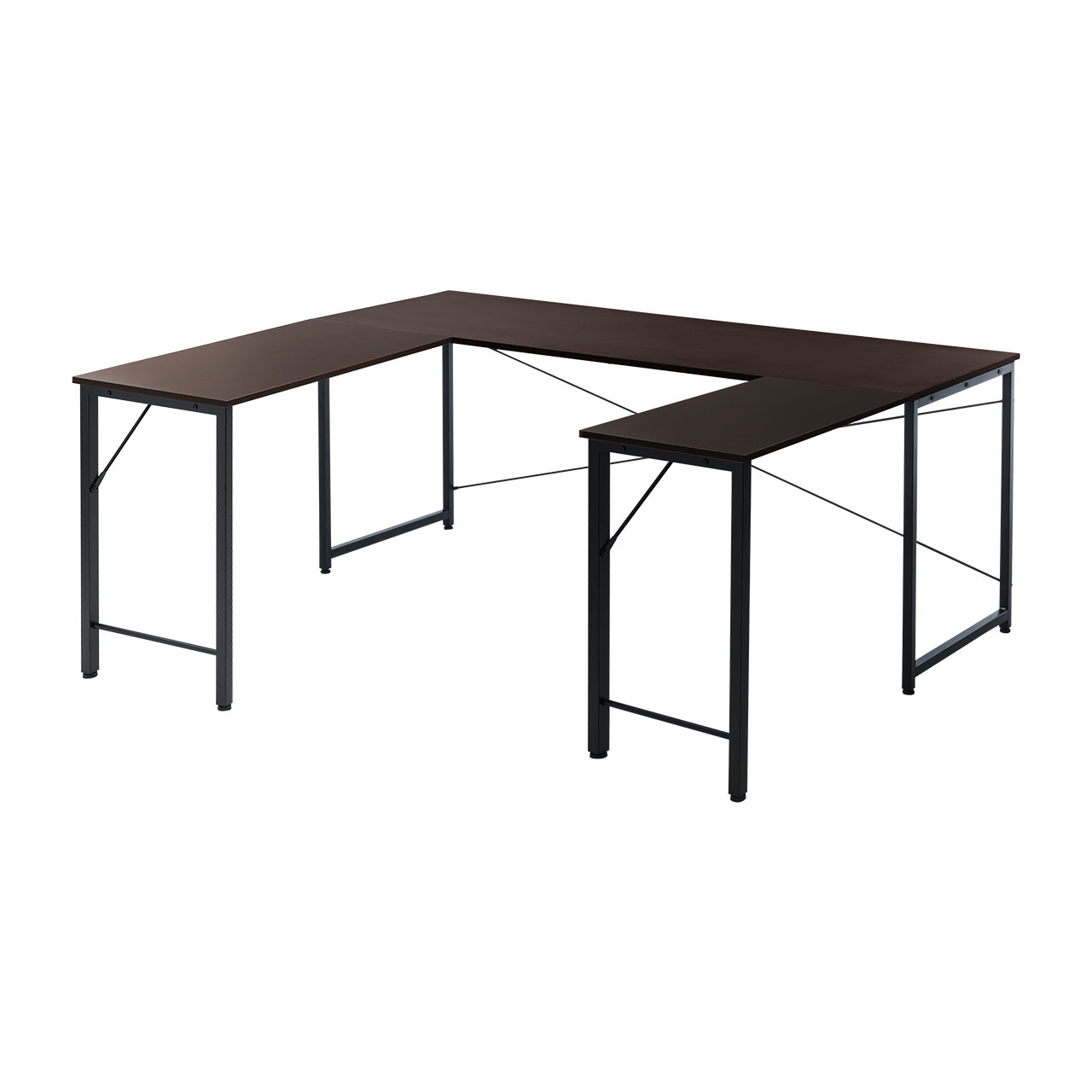 �R�̎��f�X�N �V���v���f�X�N3 DTM�f�X�N ��180cm ���s150cm �u���E�� ���j�^�A�[���Ή�