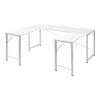 �R�̎��f�X�N �V���v���f�X�N3 DTM�f�X�N ��180cm ���s150cm �z���C�g ���j�^�A�[���Ή�