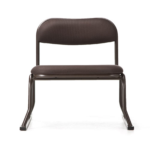 アウトレット：座敷椅子（高座椅子・腰痛対策・和室・スタッキング可能・4脚セット・ブラウン） Z150-SNCH004BR