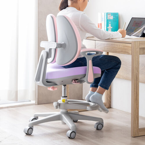 【ぷり】学習机と青ワーキングチェア ぷり】学習机と青ワーキングチェア 回転学習チェアFZFWシリーズ