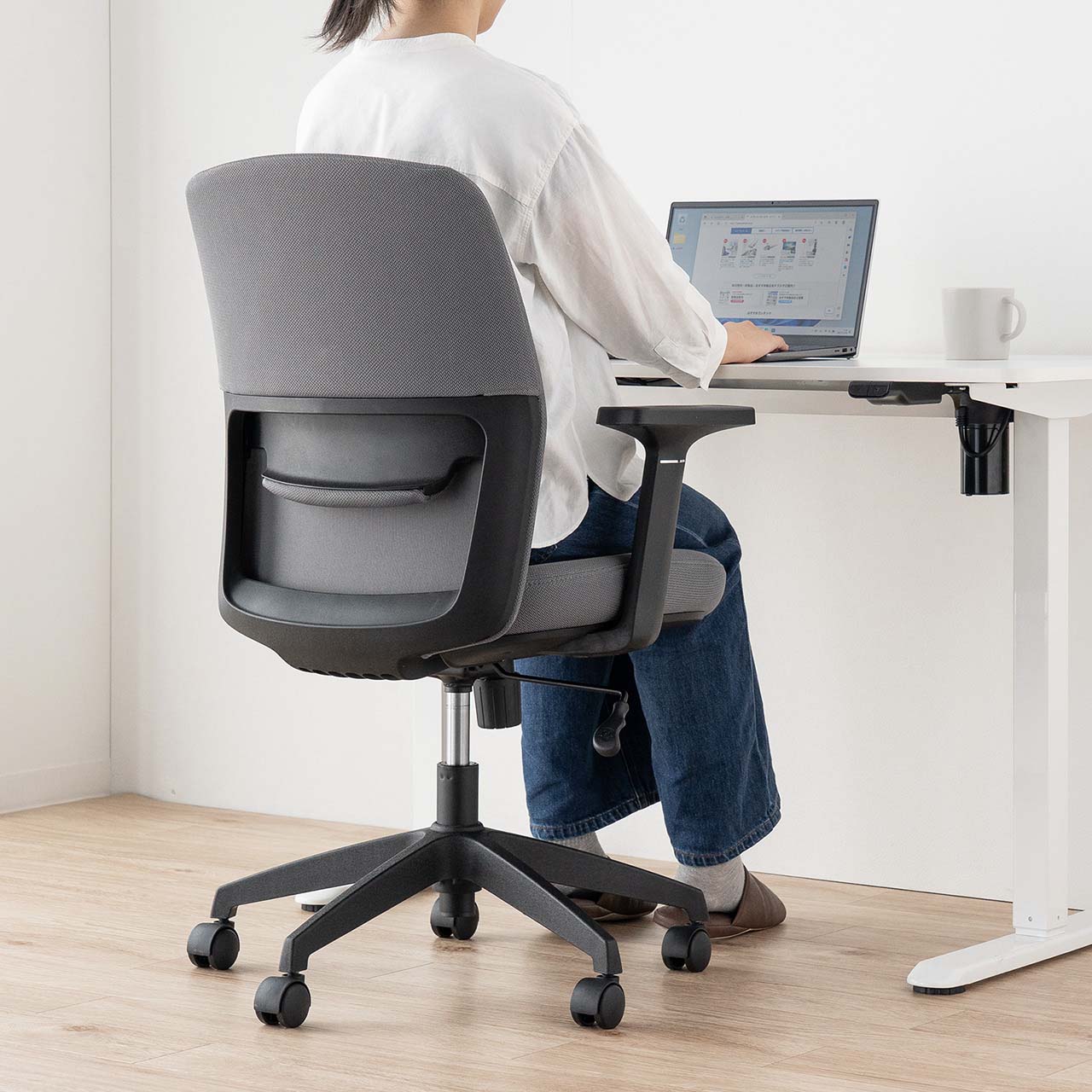 �I�t�B�X�`�F�A ���b�V���`�F�A �A�[�����X�g�t�� ���b�L���O �㉺���߉\�����o�[�T�|�[�g �E���^���N�b�V���� �i�C�����L���X�^�[ �O���[