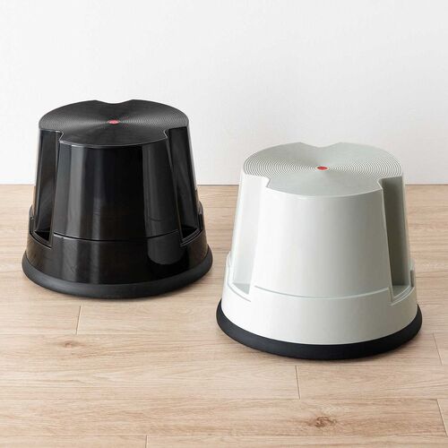 �X�e�b�v�X�c�[�� ���ݑ� �L���X�^�[�t�� �X�g�b�p�[�@�\�t�� ����30cm 1�i�^�C�v �X�^�b�L���O�\ �ω׏d150kg ���ϋv �O���[