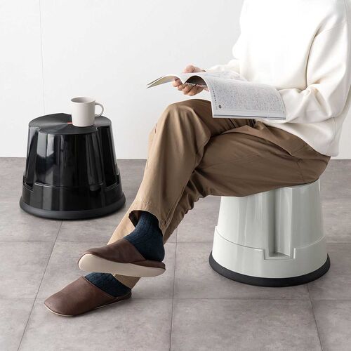 �X�e�b�v�X�c�[�� ���ݑ� �L���X�^�[�t�� �X�g�b�p�[�@�\�t�� ����30cm 1�i�^�C�v �X�^�b�L���O�\ �ω׏d150kg ���ϋv �O���[