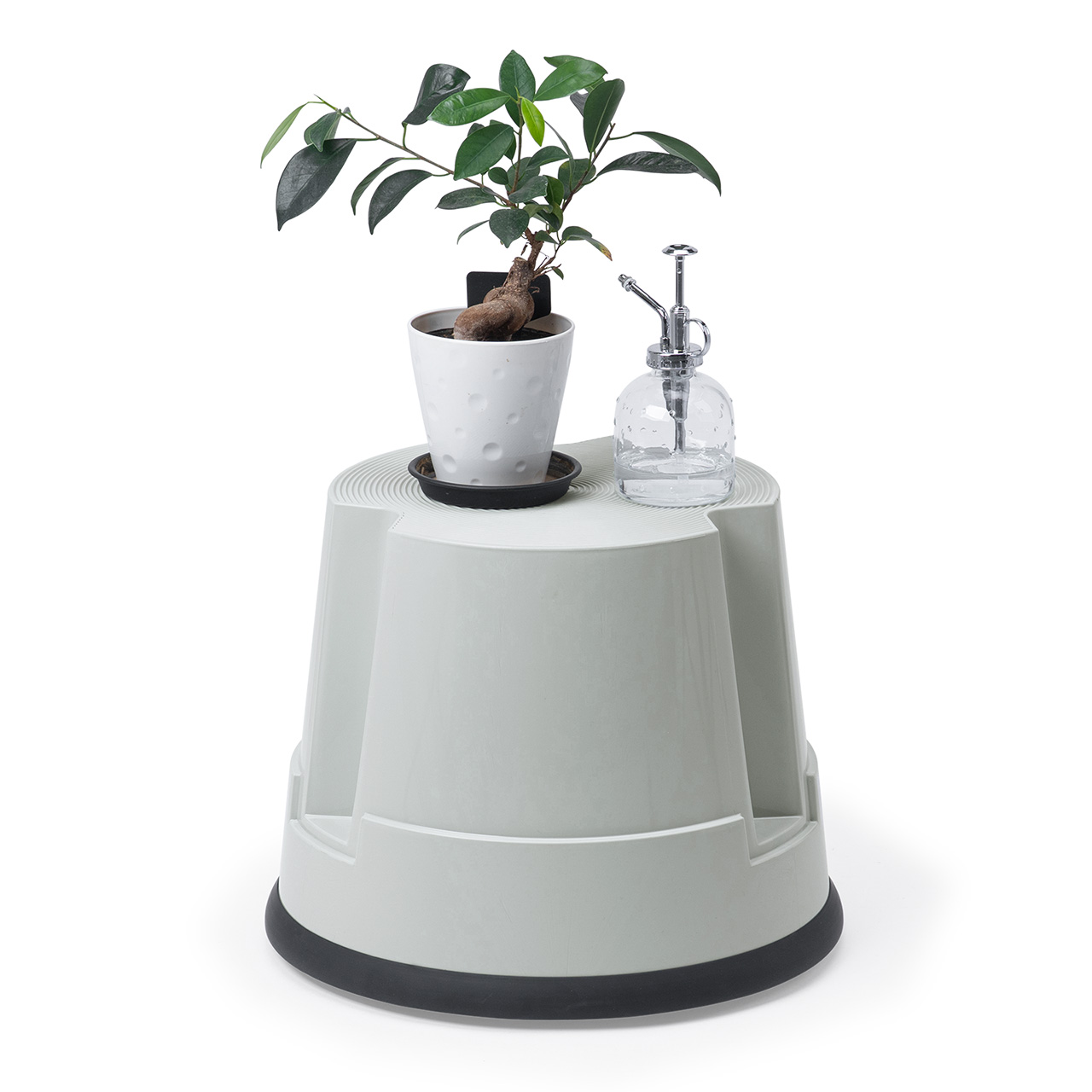 �X�e�b�v�X�c�[�� ���ݑ� �L���X�^�[�t�� �X�g�b�p�[�@�\�t�� ����30cm 1�i�^�C�v �X�^�b�L���O�\ �ω׏d150kg ���ϋv �O���[