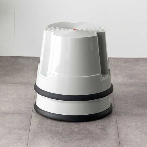 �X�e�b�v�X�c�[�� ���ݑ� �L���X�^�[�t�� �X�g�b�p�[�@�\�t�� ����30cm 1�i�^�C�v �X�^�b�L���O�\ �ω׏d150kg ���ϋv �O���[