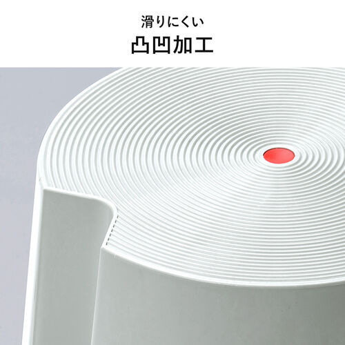 �X�e�b�v�X�c�[�� ���ݑ� �L���X�^�[�t�� �X�g�b�p�[�@�\�t�� ����30cm 1�i�^�C�v �X�^�b�L���O�\ �ω׏d150kg ���ϋv �O���[