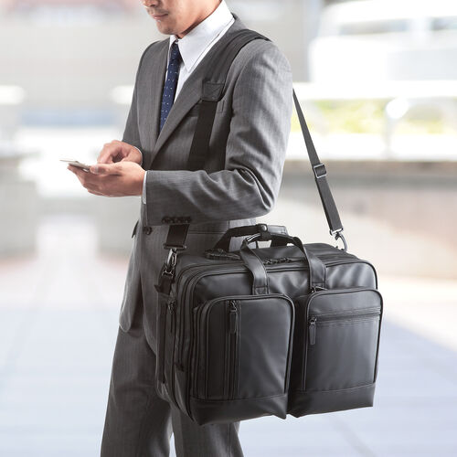 3WAY�r�W�l�X�o�b�O �ϐ� 5�Z�b�g ��e��31.8L A4���� 15.6�^�m�[�gPC���[ �r�W�l�X�����b�N