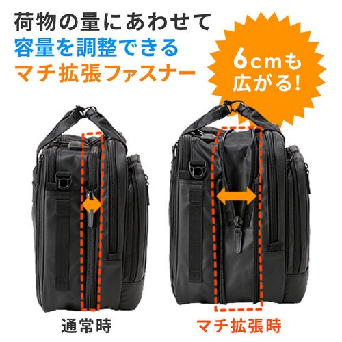 3WAY�r�W�l�X�o�b�O �ϐ� 5�Z�b�g ��e��31.8L A4���� 15.6�^�m�[�gPC���[ �r�W�l�X�����b�N