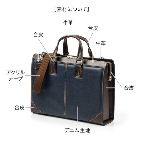 【美品】ドゥーニーアンドバーク　ビジネスバッグ　レザー　ダレスバッグ　ブラック BASiS tokyo ビジネスバッグ 1本手 ダレスバッグ ビジネス ミニマル