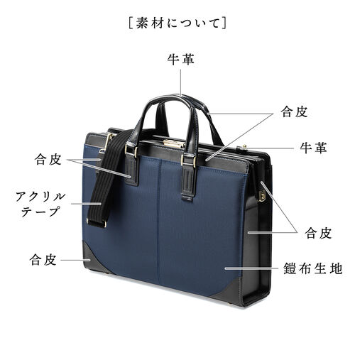 訳あり　SILENT ETHER ネイビー　ビジネスバッグ CARRY38 NAVY – SELENT ETHER_Japan