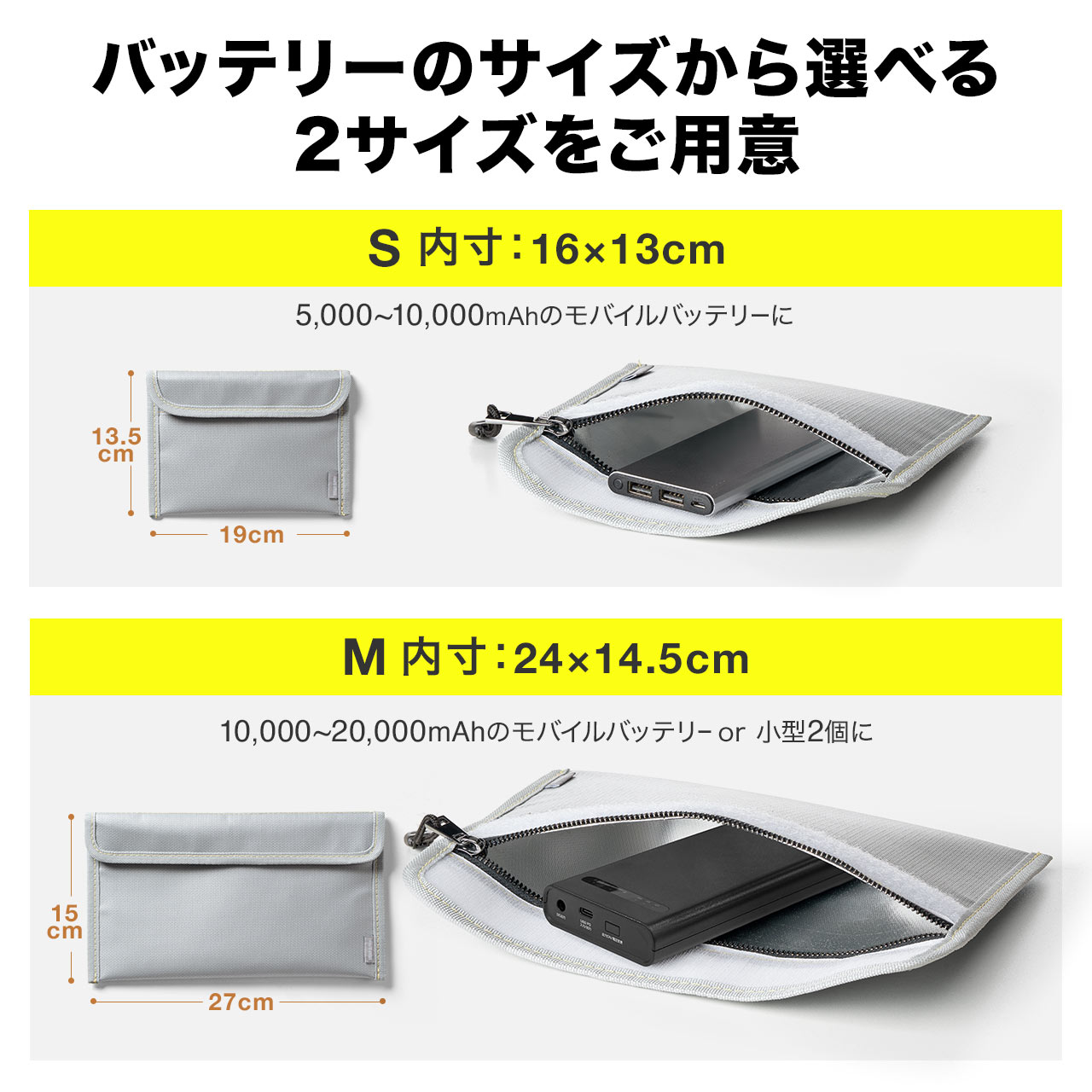 ���o�C���o�b�e���[�P�[�X ��R���P�[�X �R���ɂ���  �K�W�F�b�g�|�[�` S�T�C�Y