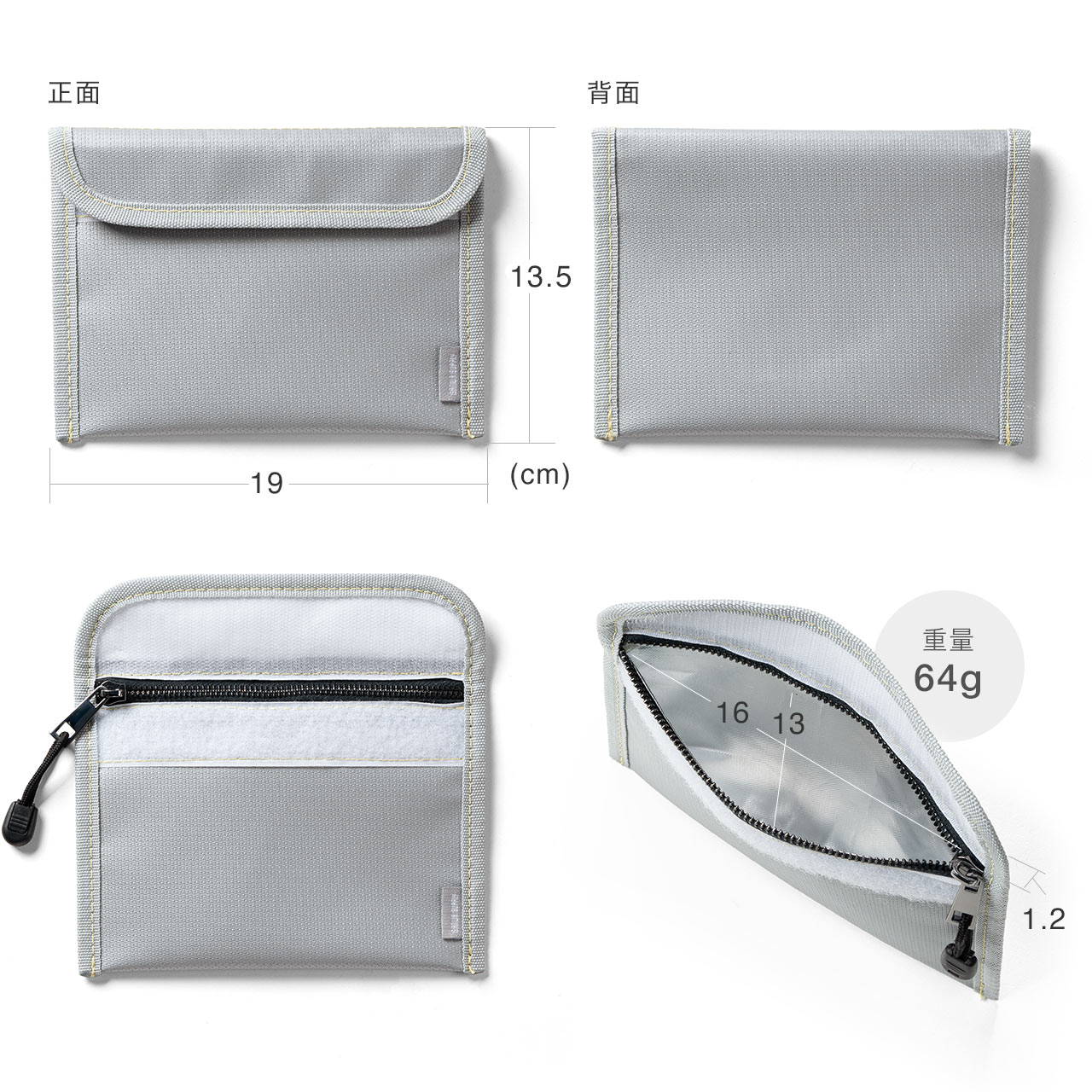 ���o�C���o�b�e���[�P�[�X ��R���P�[�X �R���ɂ���  �K�W�F�b�g�|�[�` S�T�C�Y