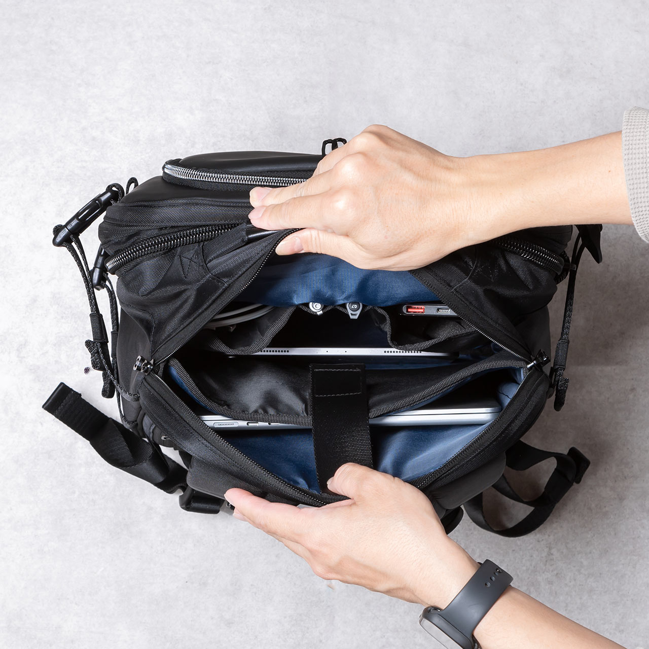 新品 【定価37.2万円】旅行アウトドアリュックサックコンピュータバッグ 大容量 高級製品100%上質なレザ牛 サンワダイレクト本店 サンワサプライオフィス・PC周辺通販