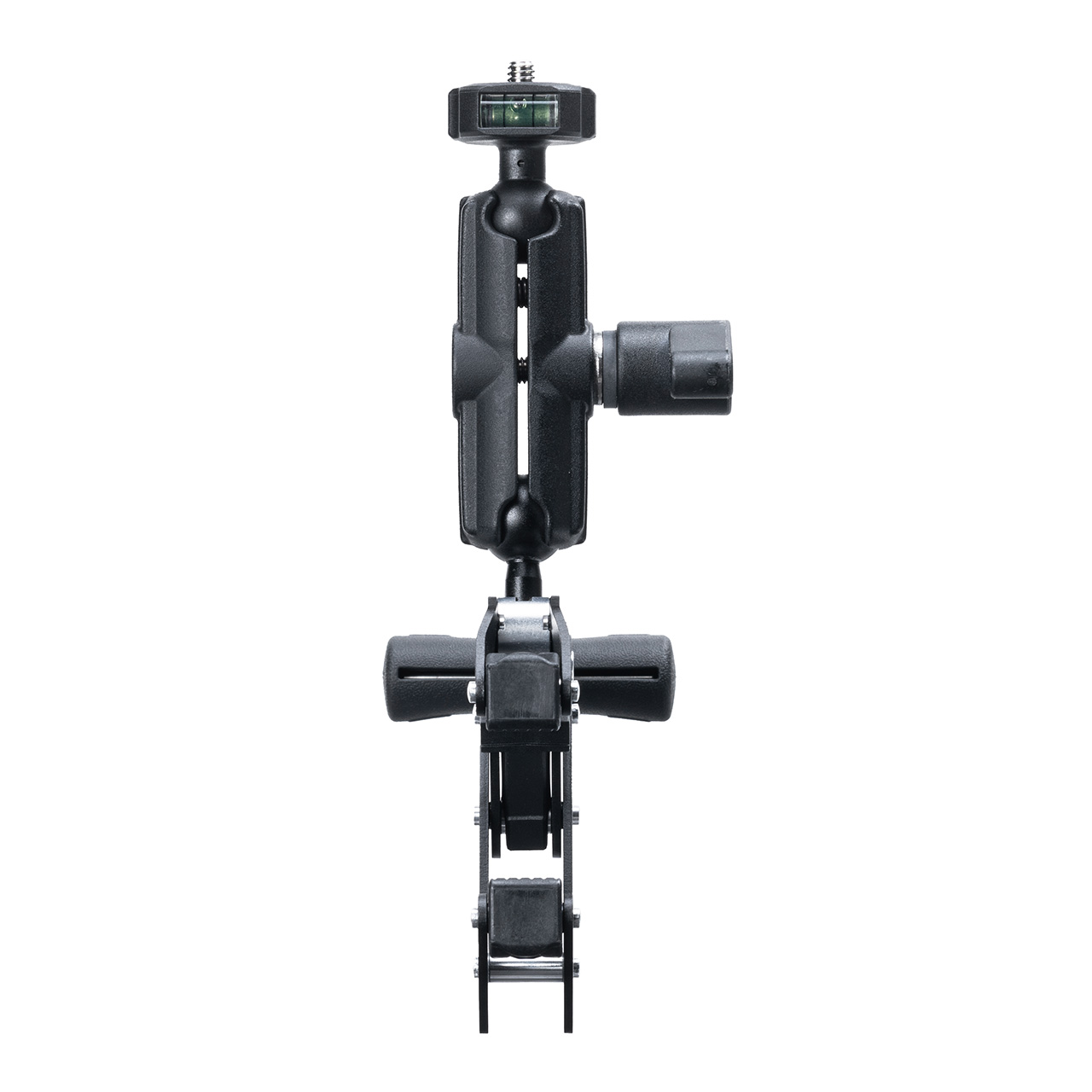 カメラマウント クランプマウント ボールヘッドアーム 1/4インチネジ マジックアーム カメラ取付 天板厚5cmまで 支柱直径1.6～5cm対応 200-BKT003