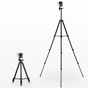 カメラ用伸縮三脚　高さ270mm〜1100mm カメラ用伸縮三脚高さ270mm〜1100mm