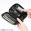 スマートキーケース 鍵 スマートキー 2個収納 カード2枚収納 外側ポケット キーリング付き ベージュ 200-CAR054BG