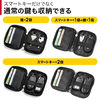 スマートキーケース 鍵 スマートキー 2個収納 カード2枚収納 外側ポケット キーリング付き ベージュ 200-CAR054BG