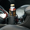 【CarGoodPressで紹介されました】保温保冷 車載ドリンクホルダー シガー電源 12V車専用 ペットボトル アルミ スチール缶 ペルチェ素子 温度表示 200-CAR085