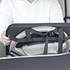 車用テーブル ハンドル装着型 バッグ機能つき ステアリングテーブル 200-CARBG001