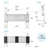 fXN[bN 40cm STCY Nv }Olbg ؃lW d^bv  R[h Ď[ [^[ P[ug[ bN z ǖʎ[ X`[ zCg 200-CB050W